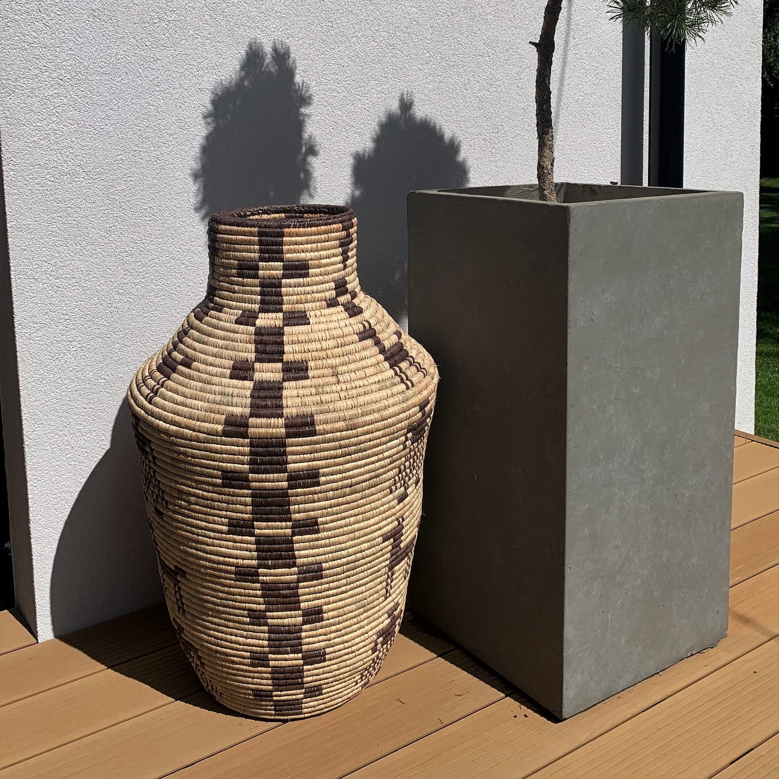 HAND WOVEN PIMA BOTTLE BASKETS (NDDU)